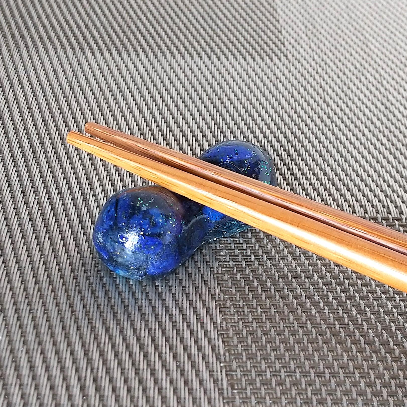 箸おき　落花生型　【ラピスラズリ】